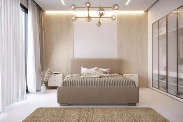 Gepolstertes Bett - ART81205